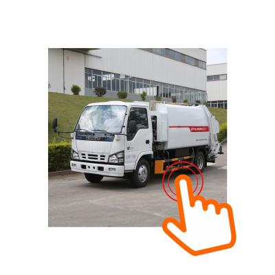 China Factory Japan ISUZ U 7000kg Rear Trash Compactor Loading Trucks For Sale for sale