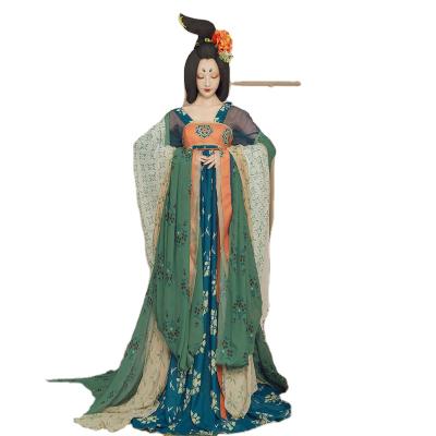 China Hanfu Ancient Movie TV Studio Shooting Tang Women Dress Chinese Ancient Fairies Classical Beauty Queen Costume Japanese Princess Wear for sale