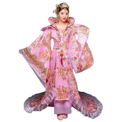 China National Ancient Chinese Queen Hanfu Cosplay Oriental Hanfu Costume Beautiful Princess Belle Traditional Hanfu Dress Lady Stage Clothes for sale