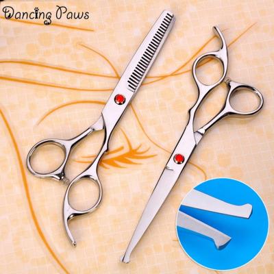 China Sustainable Moderately Priced 6 Inch Stainless Steel Dog Grooming Scissors Set for sale