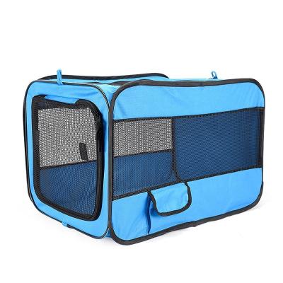 China New Breathable Outdoor Portable Collapsible Car Foldable Foldable Mat Dog Fence Pet Tent Dog Kennel Pet Supplies for sale