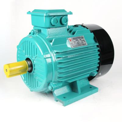 China YE2-200L2-6 Series 22KW 30HP 6P 1000RPM Fully Enclosed Model Three Phase Electric Motor Drill Motor Saw Motor for sale