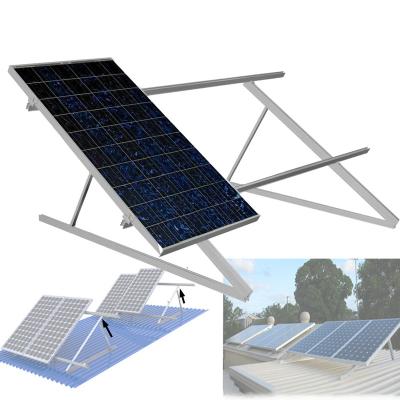 China Quick Installation Solar PV Installation Companies Solarpanel Halterung Mounting System Aluminum Triangle Solar Frame for sale