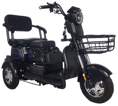 China New e-tricycle 3 wheel three wheel electric bicycle older adult cheap electric tricycle three wheel electric bicycle wholesale for sale