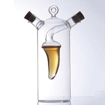 China DD1048 Viable Cooking Oil Glass Bottle Small Vinegar Olive Oil Glass Bottle for sale