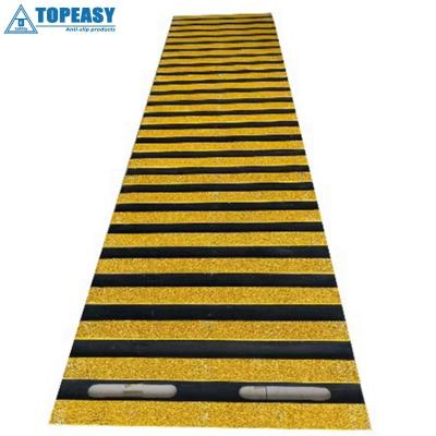 China Anti-slip Short tread pipewalker 3300x700mm yellow black color Topeasy Pipe Walk easier China manufacturer for sale