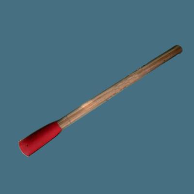 China pickaxe handle with rubber grip, pickaxe wood handle with rubber grip for sale