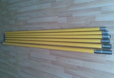 China High voltage sectional operating rod, fiberglass tube /pipe for long tool handle for sale