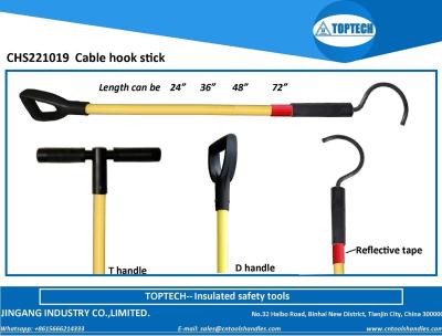 China 5FT Cable handling hooksticks cable hook stick cable handler used in mine oil gas industry China manufacturer low price for sale