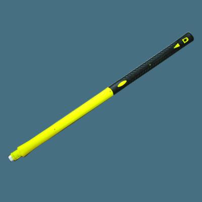 China FH33 sledge hammer replacement fiber glass handle, yellow black color, plastic coated with TPR soft grip for sale