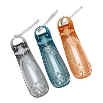 China Dog Stored Out Of Water Bottle Pet Water Bottle Travel Folding Portable Water Cup Accompanying Supplies for sale