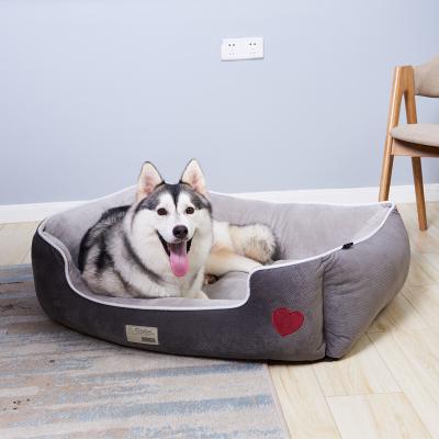 China Mechanical Wash Dog Bed for Medium Dogs - Waterproof Dog Bed Medium, Foam Sofa with Removable Washable Cover Waterproof Lining and Non-Slip Botto for sale