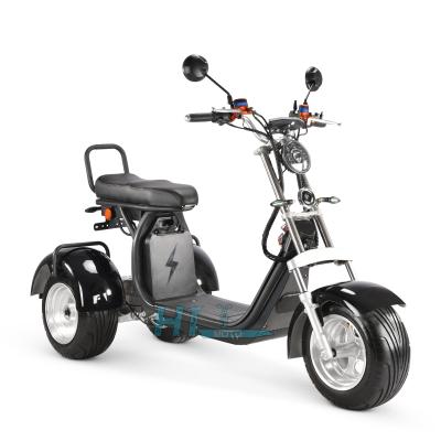 China Unisex EEC COC certified citycoco 2000w60V 12Ah three wheel adult electric scooter for sale