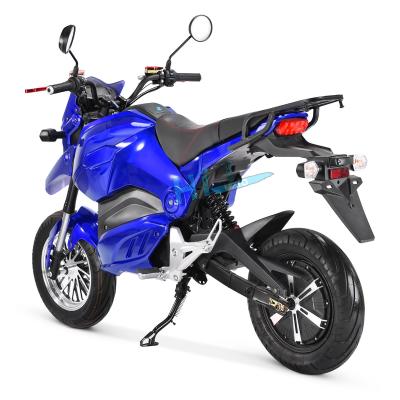 China New Hot 60km/h 2000W 72V 20AH Battery Adult 2 Wheel Unisex High-speed Motorcycle for sale