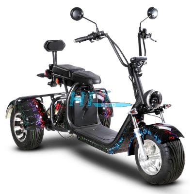 China Fast Electric Scooter Adult Three Wheel Unisex Hot Selling Electric Scooter for sale