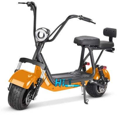 China Hot Sale Citycoco 12Ah 20Ah Electric Scooter Adult 60v Electric Scooter Child Fat Tire 500W Battery for sale