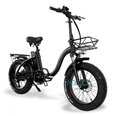 China CMACEWHEEL Unisex Y20 Folding Electric Bike 48v 750w Convenient Folding Bike for sale