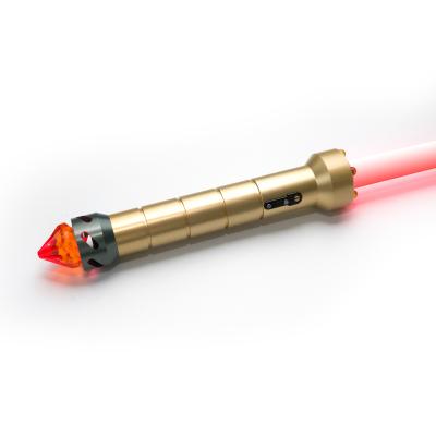 China High Quality Lightsaber Wholesale Cosplay Sandblaster Lightsaber Metal Hilt Single Color FOC Dueling Light Saber For Luke Skywalker Pink Red for sale