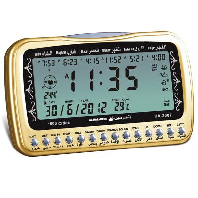 China OEM Acceptable Digital Azan Clock, islamic muslim azan table clock for sale