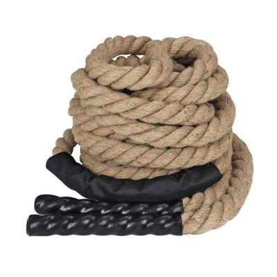 China Durable Wholesale Black Power Conditioning Fitness Training Battle Ropes For Exercise for sale