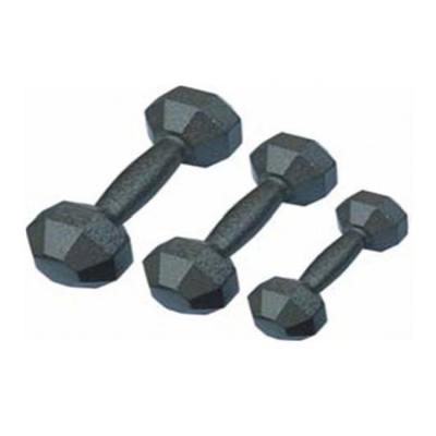 China Paint-baked Diamond Head Black Diamond Hammert dumbbell dumbbell for sale for sale