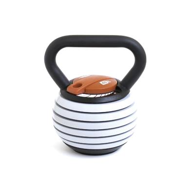 China Universal 10-40lbs Adjustable Cast Iron Kettlebell for sale