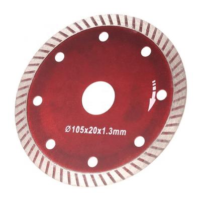 China Marble 4.5 Inch 115mm Hot Press DIY Turbo Popular Shape Hot Press Diamond Saw Blade For Wet Dry Cutting for sale