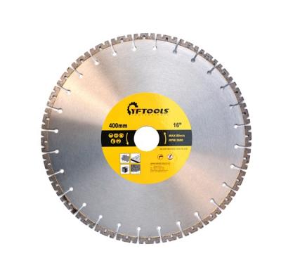 China Universal purpose cutting disc for asphalt, concrete, green concrete, reinforced concrete 1IN for sale