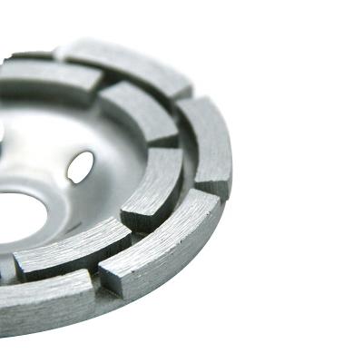 China High Grinding Effciency 4 Inch 115 Mm Diamond Cup Wheel For Concrete Polishing for sale