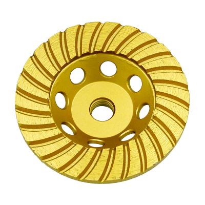 China Diamond Deep Turbo Cup Grinding Lapping and Grinding Wheel for Stone, Concrete, Granite Backing OEM for sale