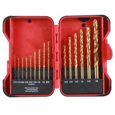 China High Speed ​​HSS Steel Metal Twist Drill Bit Set For Metal Working for sale