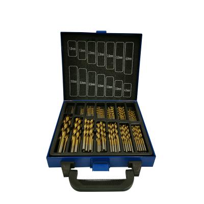 China Metal Working 170pcs HSS Twist Drill Bits Set For Metal for sale