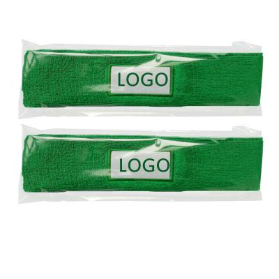 China Durable The New Arrival Can Be Customized Logo Sweatband Cotton Basketball Sports Men's And Women's Knitted Headband for sale