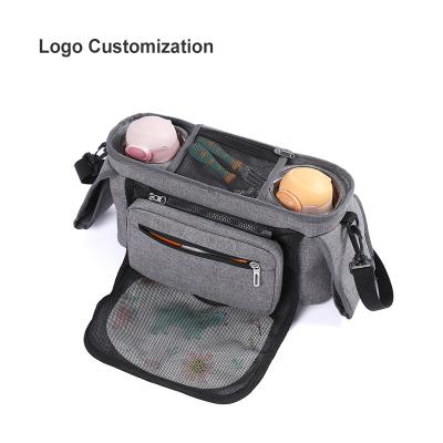 China Custom Multifunctional Insulated Hanging Bag Baby Carriage Baby Bottle Bag Stroller Storage Box Water Resistant Factory for sale