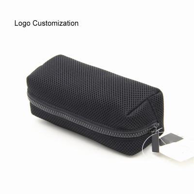 China Schools & Custom Korean Office Factory Wholesale Manufacturer Mesh Pen Bag Student Promotional Pencil Case Sandwich Pencil Case for sale