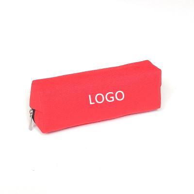 China Schools & Office Manufacturers Supply High Quality Office Stationery Pencil Bag Custom Canvas Pencil Bag for sale