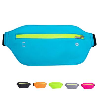 China Water Proof Manufacturer Spot Fashion Waterproof Waist Bag Custom Made Low Moq Logo Waist Bag Outdoor Sports Belt Bag for sale