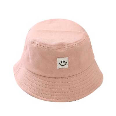 China Fashion\Wholesale Cute Smiling Outdoor Fisherman Hat Customizable Baby Child Fisherman Pot Hat Leisure Shade Factory Comfortable\Durable for sale