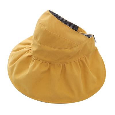 China Sun protection factory parent-child fisherman sun visor hat summer travel wholesale reversible wide brim bucket sun protection hat outside for sale