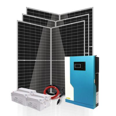 China Fadi Solar 2022 Home Hybrid 3kw Off Grid Complete Home Solar Power System For Houses for sale