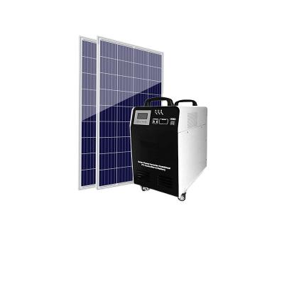 China Home Off Grid 500/100/1500W Solar Generator With Inbuilt Battery Installation for sale