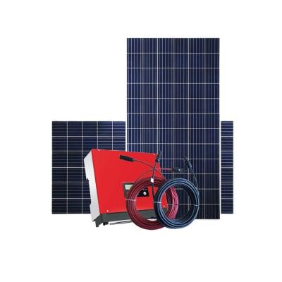 China Best Home Price 2KW On Grid Home Solar Power System With Solar Panels for sale