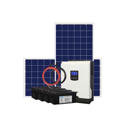 China Home 3.2KW 5KW ON/OFF GRID INVERTER TYPE Solar Power System Home for sale