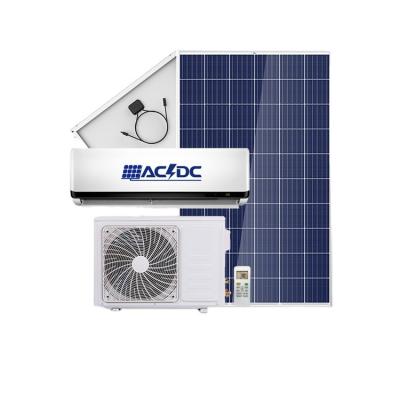 China Solar DC/AC Dual Power Hybrid 9000 Btu Solar Air Conditioner for sale