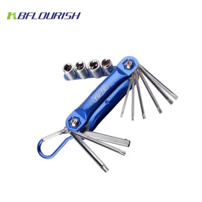 China Carbon Steel FLOURISH Attractive Design Yute 13PCS Curve Cr-v Hex Key Set&Allen Hex Key Set for sale