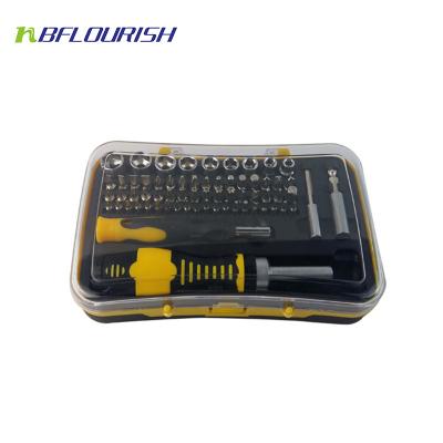 China Computer Parts or Iphone FLOURISH High Quality 65Pcs Mini Mechanical and Precision Screwdriver Set for sale