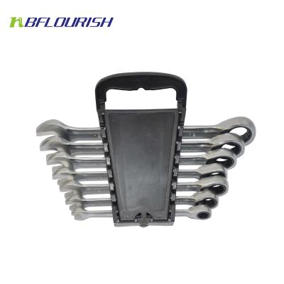 China Carbon Steel FLOURISH factory combination ratchet wrench&super ratchet wrench&adjustable ratchet for sale