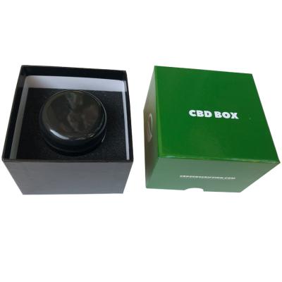 China Handmade Full Color Printed Gift Packaging Rigid Box For 300mg 2oz 60ml CBD Oil Restore Lotion Packing Case for sale