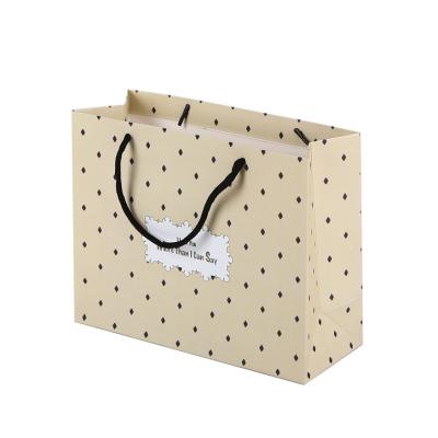 China Biodegradable Paper Bag Wholesale Custom Printer Shopping Custom Paper Bags With Logo for sale