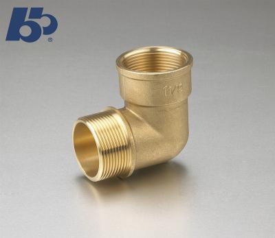 China Industry Hot Selling Brass Fitting Screw Elbow 1/4